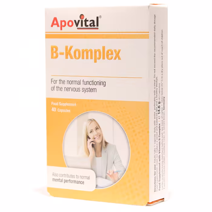 کپسول ب کمپلکس آپوویتال 40 عددی