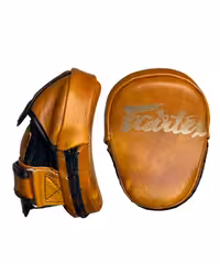 میت پنجه ایی نقطه زنی چرم طبیعی طرح FAIRTEX زرد