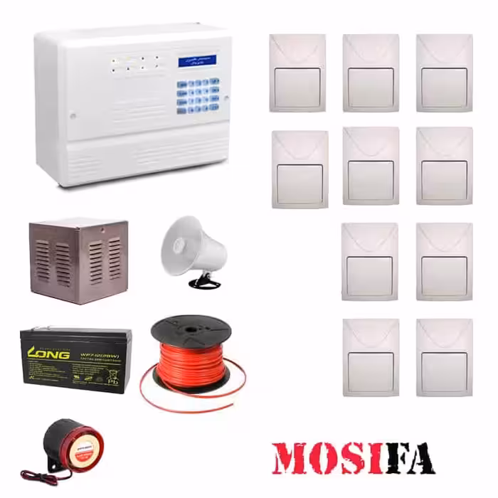 پکیج دزدگیر اماکن فایروال F10 مدل FF10