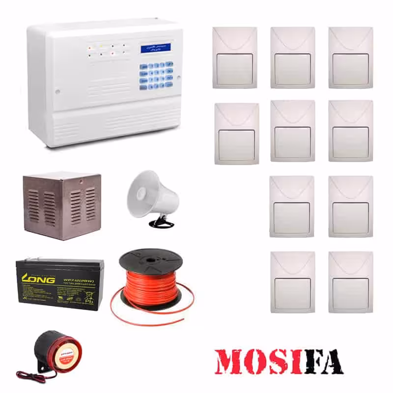 پکیج دزدگیر اماکن فایروال F10 مدل FF10