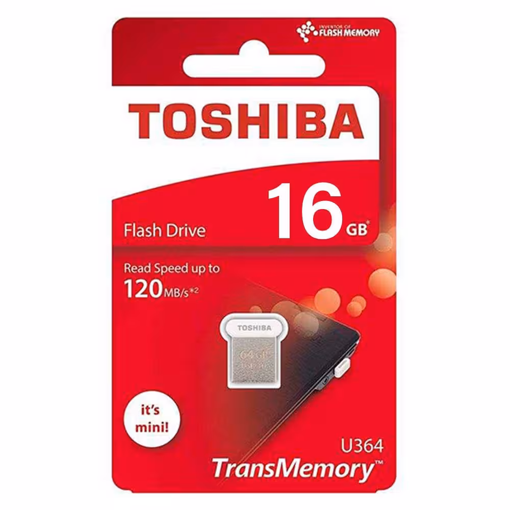 فلش مموری Toshiba مدل U364 ظرفیت 16GB