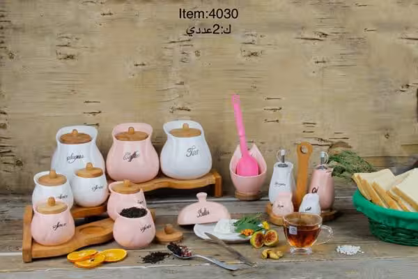 سرویس پاسماوری 18 پارچه یقه دار امبیکو مدل4030 (شهرستان(تیپاکس)و پیک(تهران))