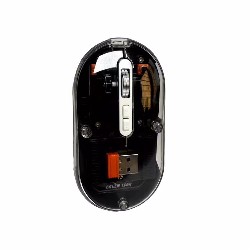 ماوس بی سیم گرین لاین مدل  Transparent Mouse Lite GL-RM6 | کالا مکس