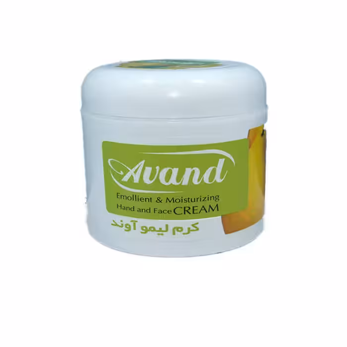 کرم دست و صورت آوند با رایحه لیمو 200 میلی لیتری