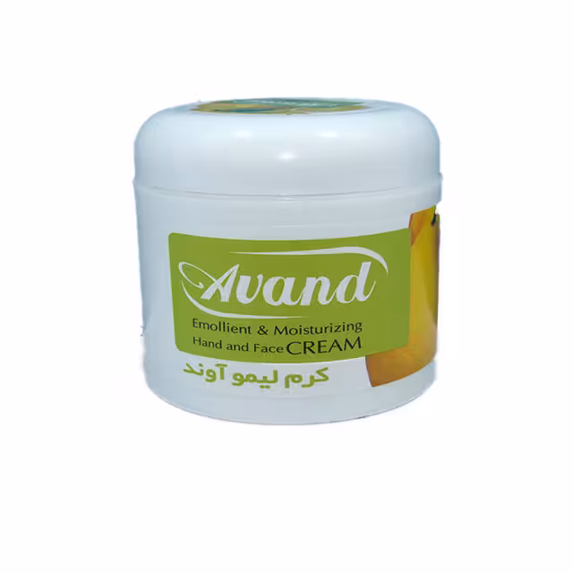 کرم دست و صورت آوند با رایحه لیمو 200 میلی لیتری