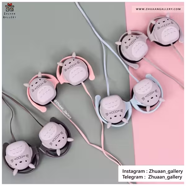 هندزفری Lovely Totoro توتورو پشت گوشی