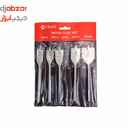 ست مته برگی 5 عددی کرافت