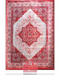 فرش تهران کلکسیون آوانگارد 1200 شانه طرح هریس دودی لاکی مسی