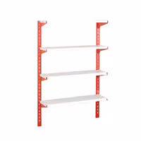 قفسه مدل سوپری 4 طبقه سایز 80x40 پایه 1.5 متری(ارسال پس کرایه و به عهده مشتری)