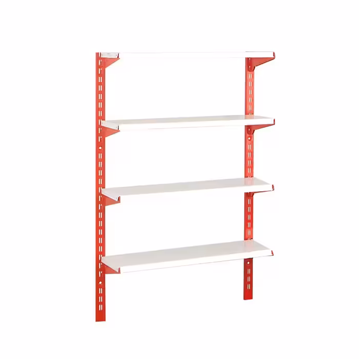 قفسه مدل سوپری 4 طبقه سایز 80x40 پایه 1.5 متری(ارسال پس کرایه و به عهده مشتری)