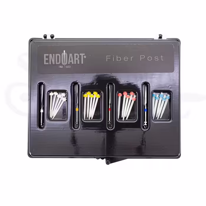 کیت فایبرپست اسورت 20 عدد   4 دریل  Fiber Post  برند incidental