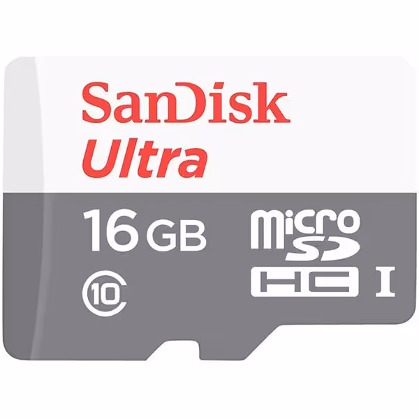 کارت حافظه microSD سن دیسک مدل Ultra کلاس 10 همراه با آداپتورظرفیت 16 گیگابایت - فروشگاه اینترنتی پروتاچ
