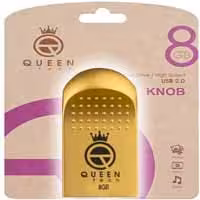 فلش 8 گیگ Queen Tech KNOB GOLD
