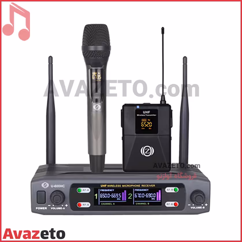 میکروفن بیسیم زیکو Zico U-600HC