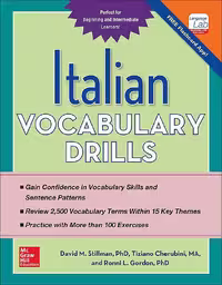 کتاب آموزش لغات ایتالیایی Italian Vocabulary Drills