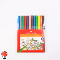 ماژیک رنگ آمیزی 12 رنگ فابرکاستل