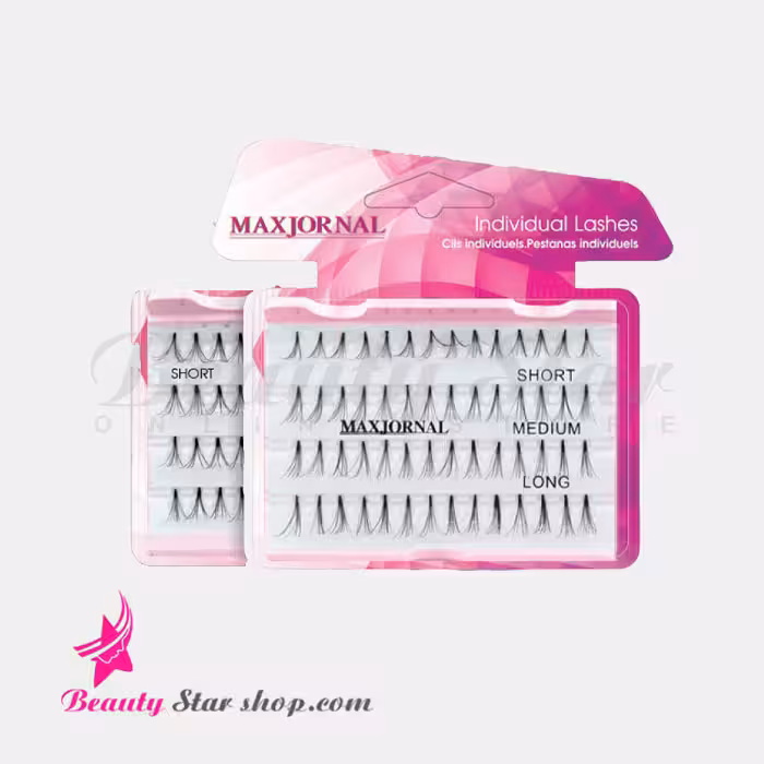 مژه مصنوعی تک بدون گره مکس ژورنال مدل SHORT