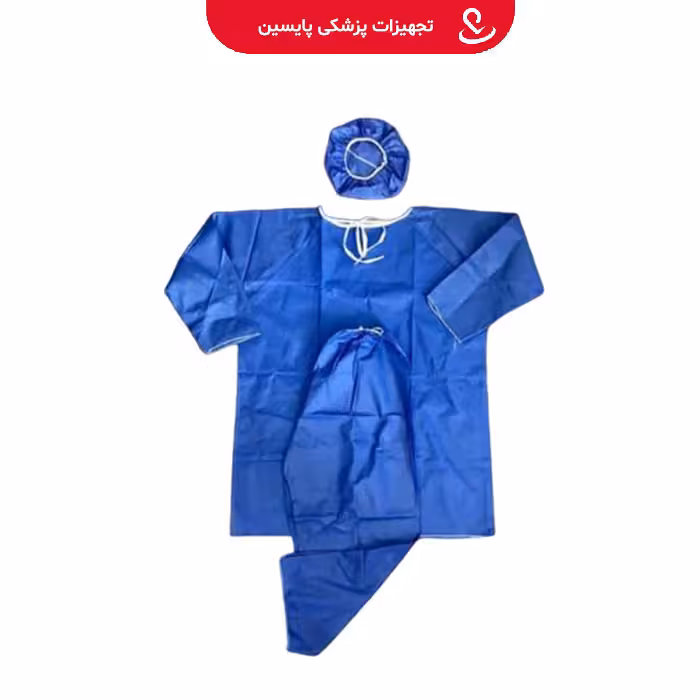 گان بیمار یکبار مصرف