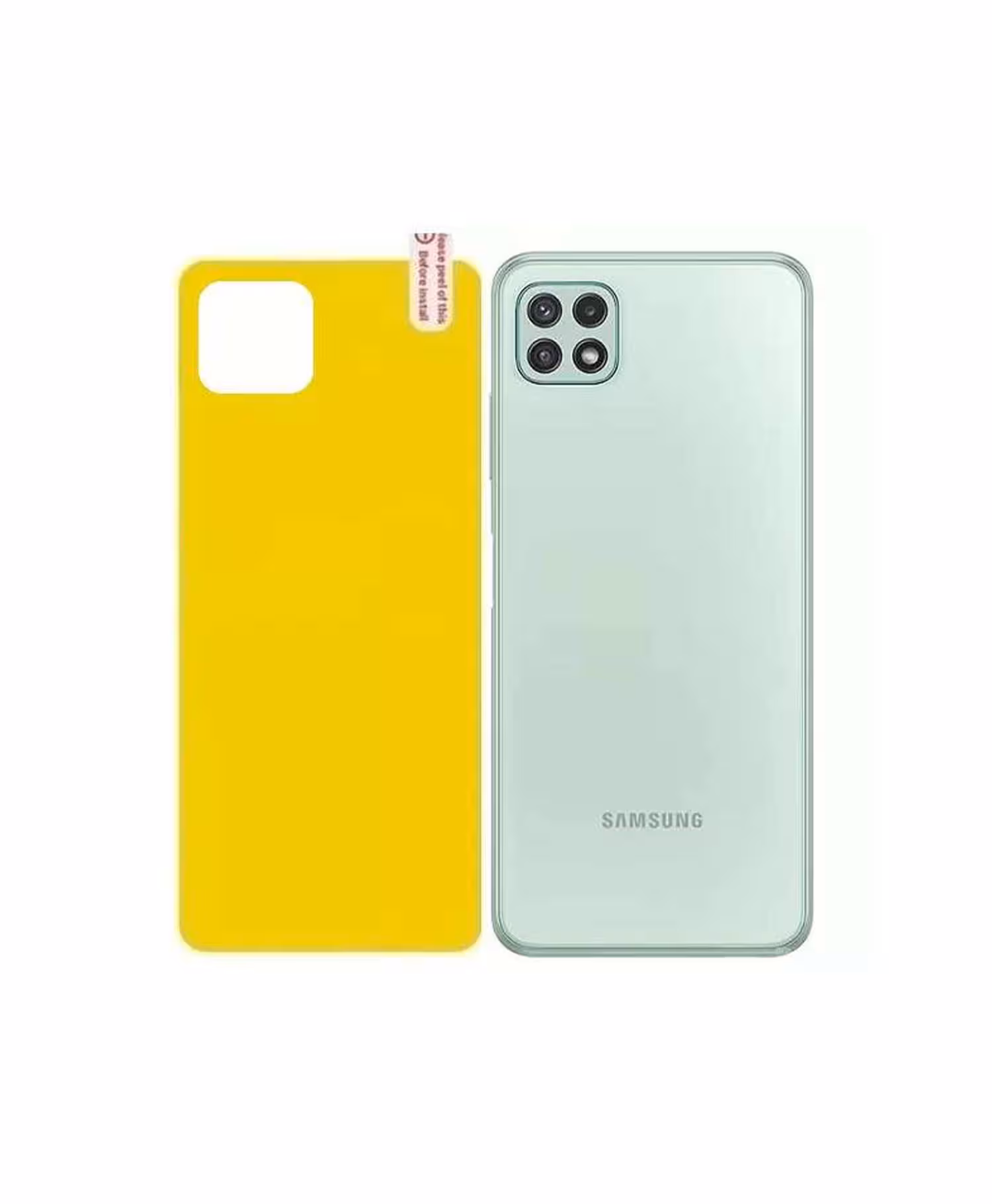 برچسب پشت شفاف موبایل سامسونگ Samsung A22 5G