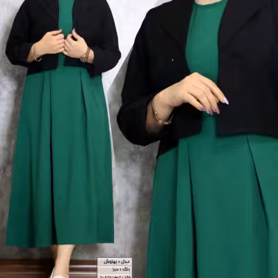 کت دامن بهنوش ابروبادی وکرسپودرسه سایزتا سایز بزرگ 60