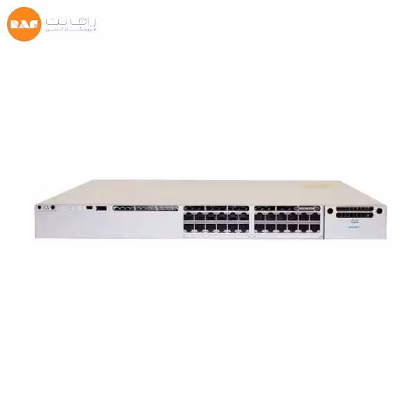 سوئیچ شبکه 24 پورت سیسکو مدل C9300-24P-E