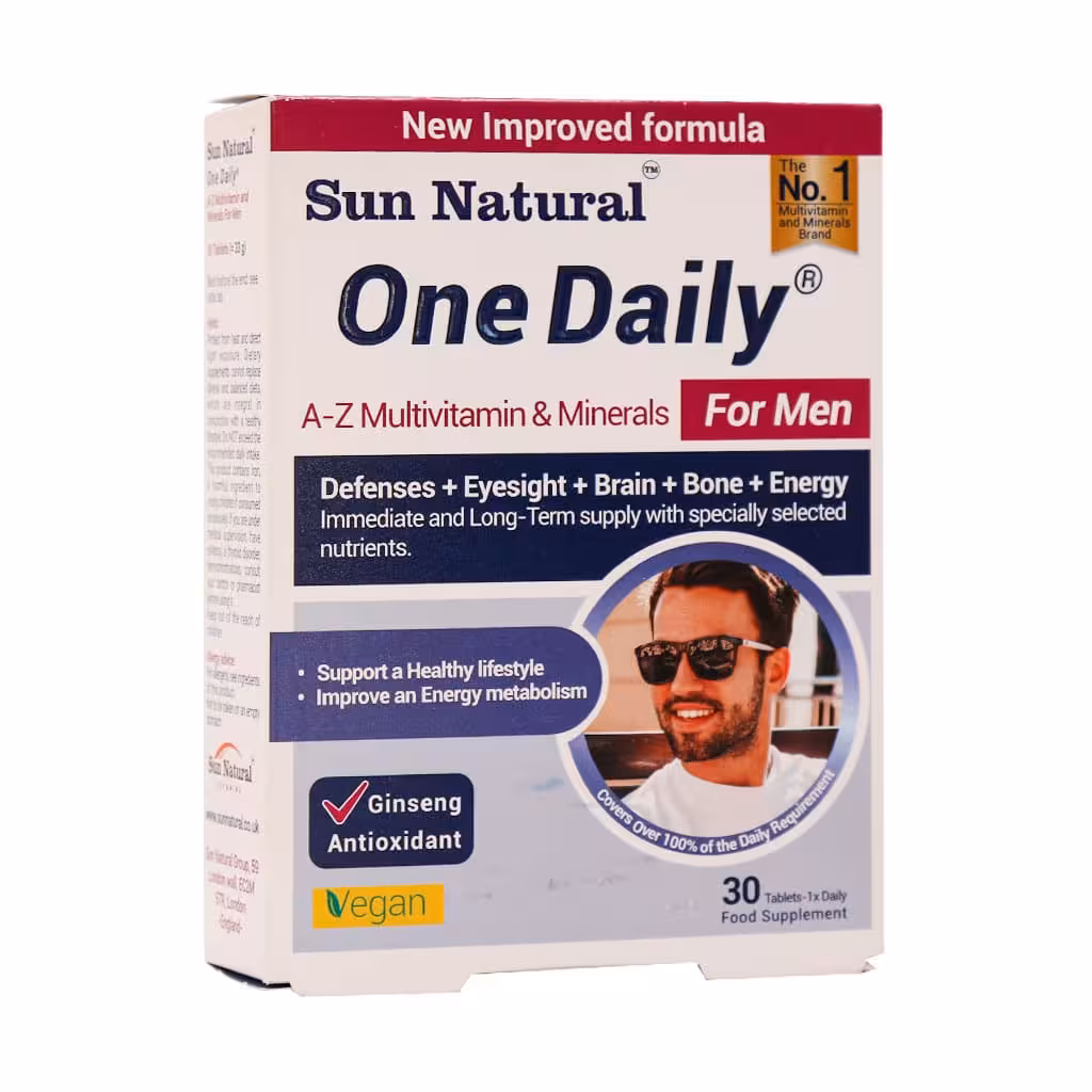 قرص وان دیلی آقایان سان نچرال 30 عدد Sun Natural One Daily 30 Tablets