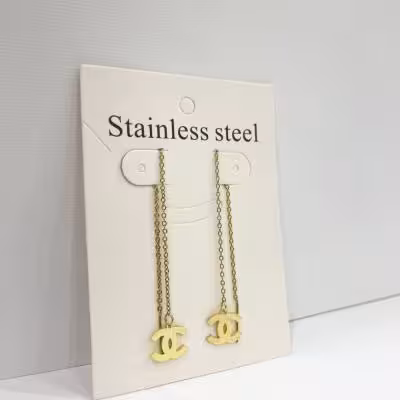 گوشواره بخیه استیل