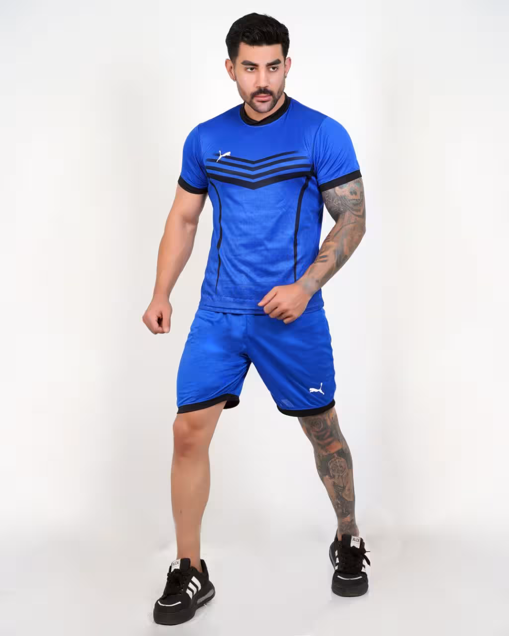 ست پیراهن شورت فوتبال PUMA کد 0011