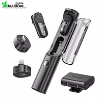 میکروفون بی سیم یقه ای مگنتی و دستی BOYA Magic 02