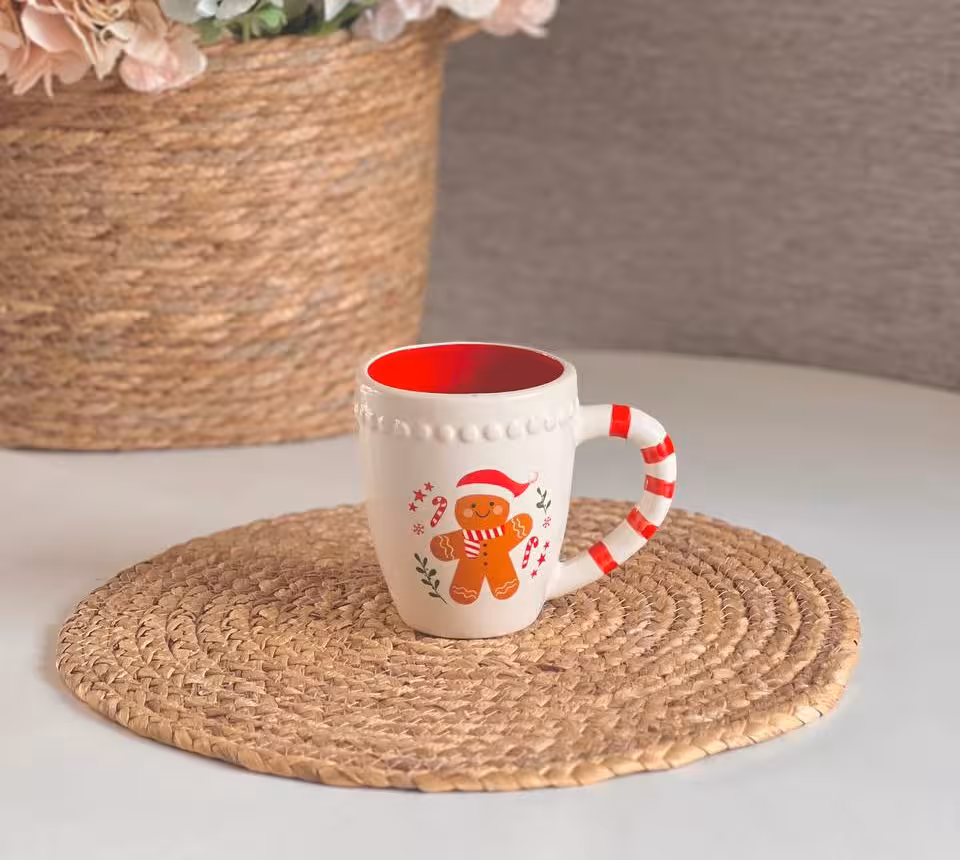 ماگ کریسمسی طرح بیسکویت کد 35