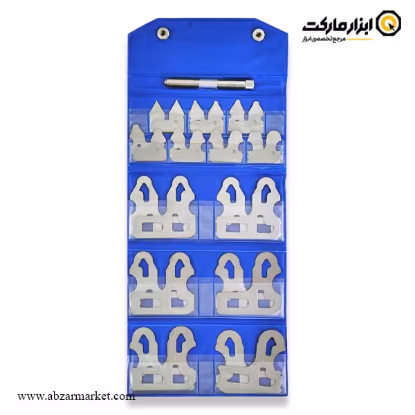 ست شابلون شعاع سنج داسکوا 26 پارچه مدل 2010-1352