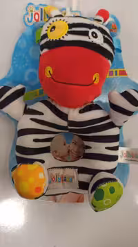 جغجغه پولیشی و دندان‌گیر قابل شستشو جولی بیبی   jolly baby