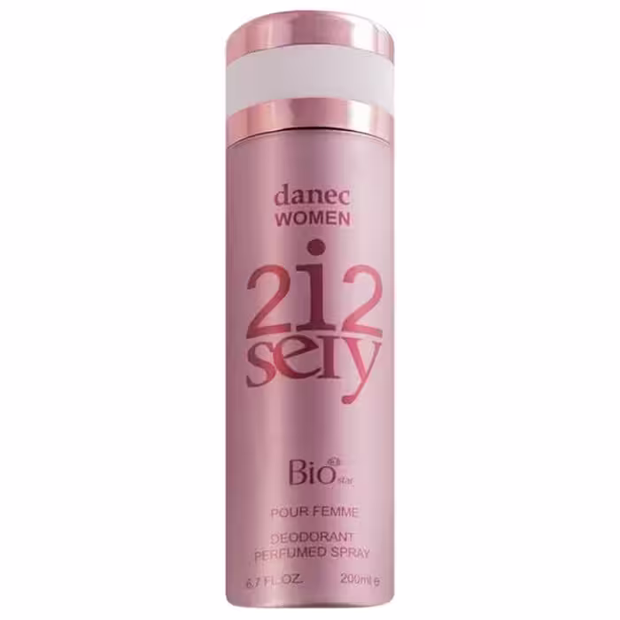 اسپری بدن زنانه بیو استار مدل 2I2 SEIY حجم 200 ML