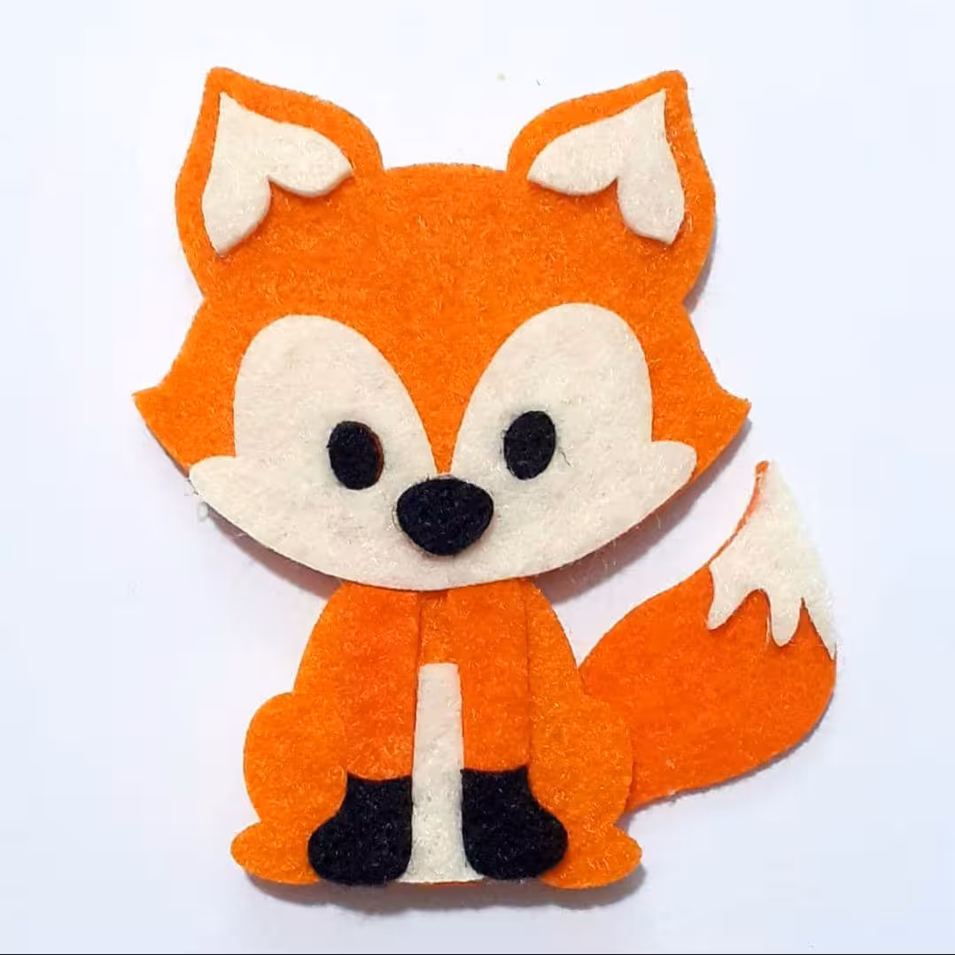 روباه نمدی ( چسبیده نشده) 