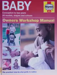 خرید و دانلود نسخه کامل کتاب Haynes Baby Manual: Conception to Two Years