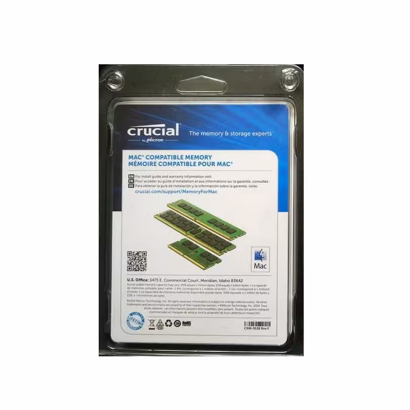 رم لپ تاپ کروشیال 8 گیگابایت با فرکانس 1066 مگاهرتز