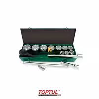 جعبه بکس 14 پارچه 1 اینچ مدل GCAD1404 تاپ تول