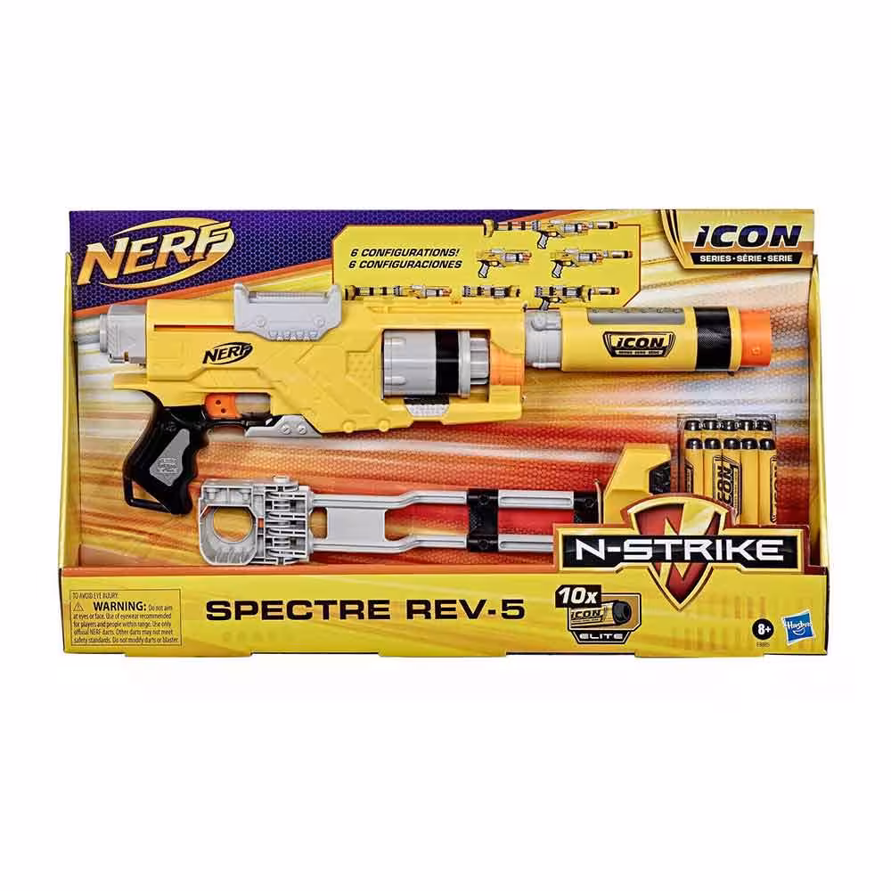خرید تفنگ نرف مدل Nerf N-Strike Spectre Rev-5 Dart Blaster