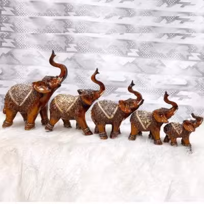 مجسمه فیل 5تایی