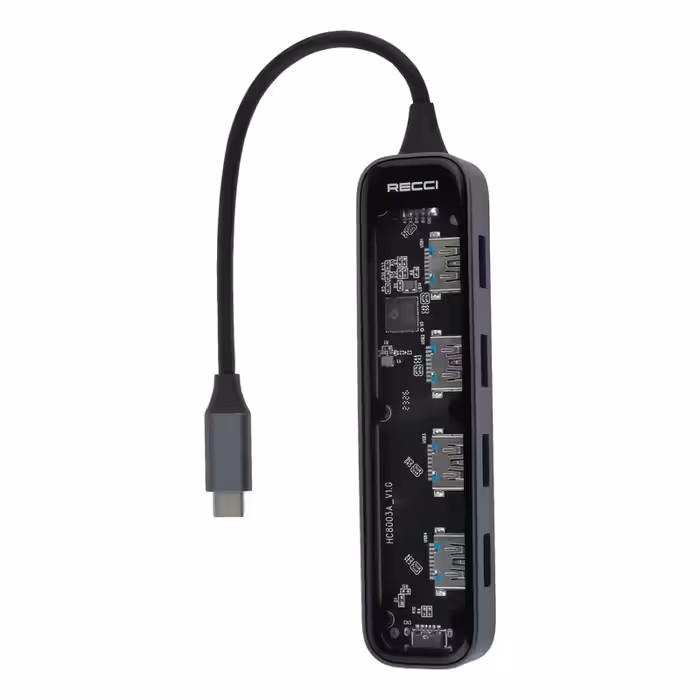 هاب 5 پورت USB-C رسی مدل RH19