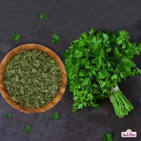 جعفری خشک اعلا 50 گرمی اعتماد امسالی و تازه(سبزی جعفری) | amazonchi