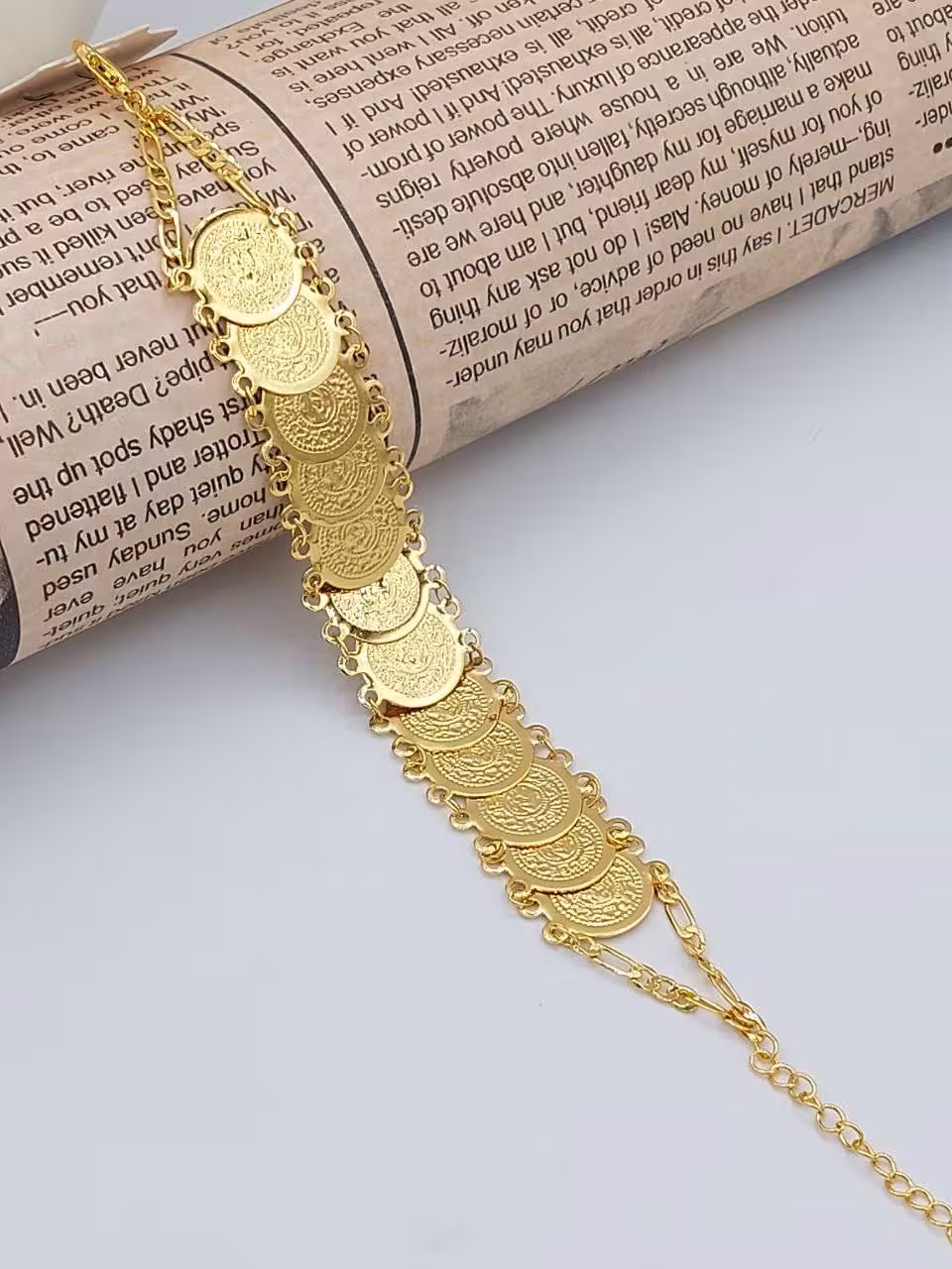 دستبند سکه ای