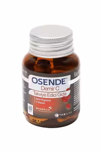 کپسول آهن حاوی ویتامین C برند TAB İlaç Sanayi A.Ş - بسته 60 عددی