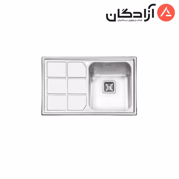 سینک فانتزی توکار ایلیااستیل 2066