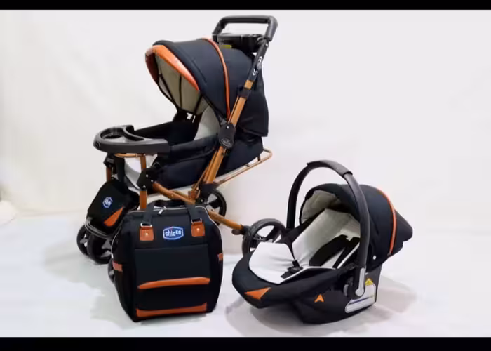 ست کالسکه، کریر و کوله پشتی 3 تکه چیکو بدنه دلیجان