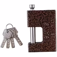 قفل فولادی کتابی برند ایساتیس سایز 90 اصل