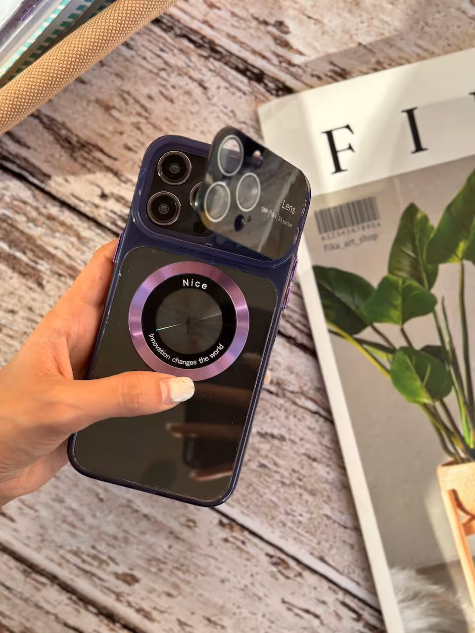 قاب Purple Lens استند شو