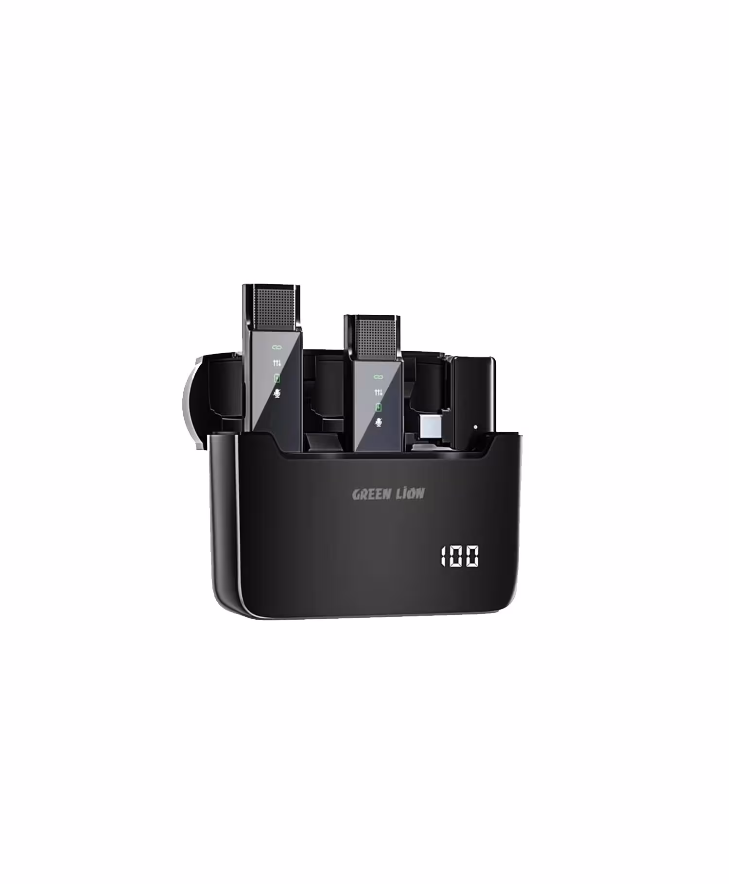 میکروفون بی سیم گرین لاین Type-C مدل 2in 1 Digital Display