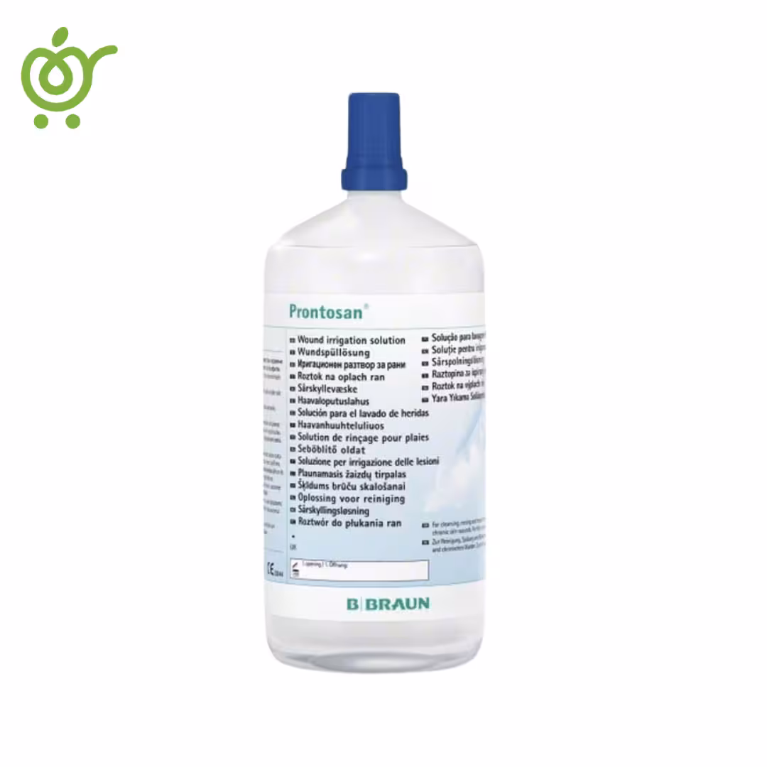 محلول شستشوی زخم پرونتوسان 1000ml بی براون B-BRAUN Prontosan (تاریخ 2026/12/31) | فروشگاه اینترنتی سیب 115