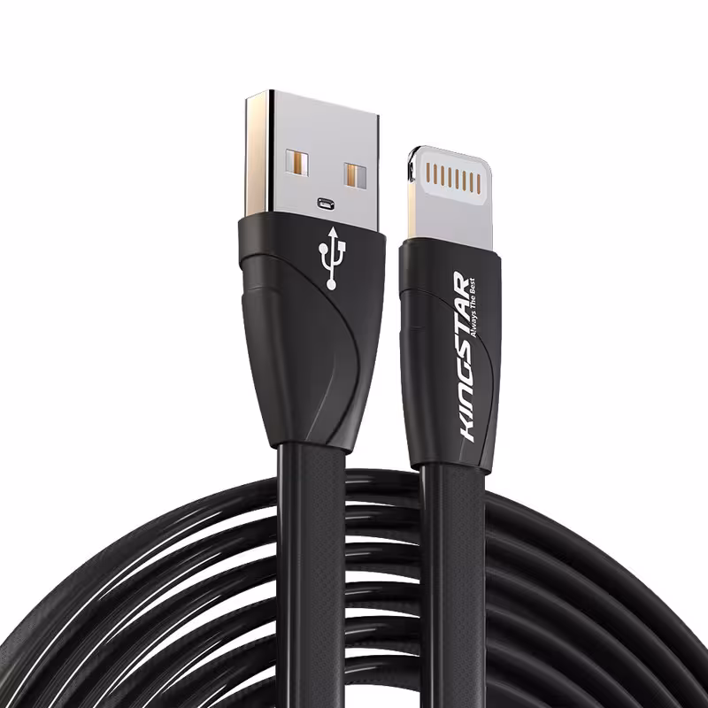 کابل تبدیل USB به لایتنینگ کینگ استار مدل K112i طول 1.20 متر